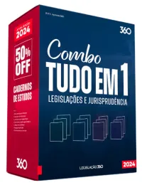 [COMBO] Tudo Em 1 – Legislações E Jurisprudência – Legislação 360 – 2024 – Rateio Legislacao Destacada Integrada Esquematizada 2024