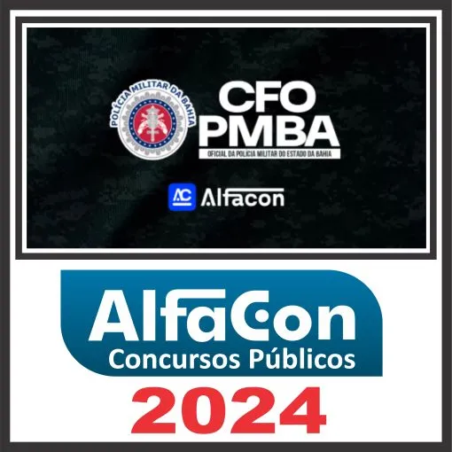 PM BA (Oficial) Pós Edital – Alfacon 2024