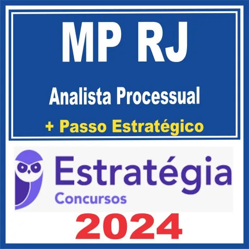 MP RJ (Analista Processual + Passo) Estratégia 2024