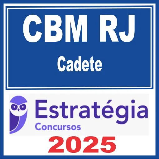 CBM RJ (Cadete) Estratégia 2025